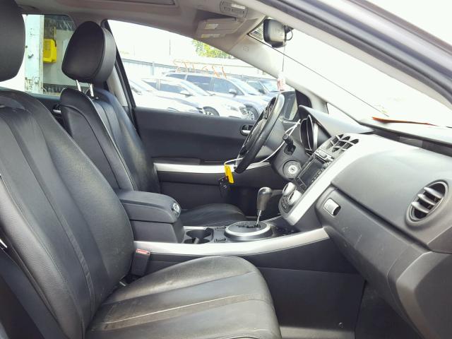 JM3ER293380186043 - 2008 MAZDA CX-7 SILVER photo 5