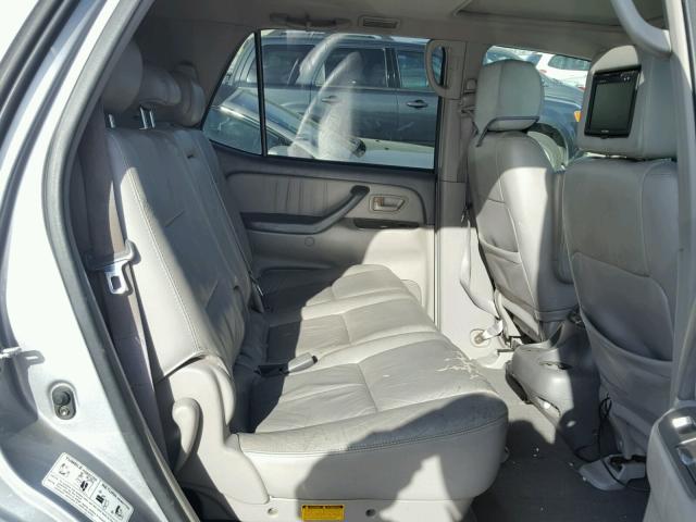 5TDBT48A72S058188 - 2002 TOYOTA SEQUOIA LI SILVER photo 6