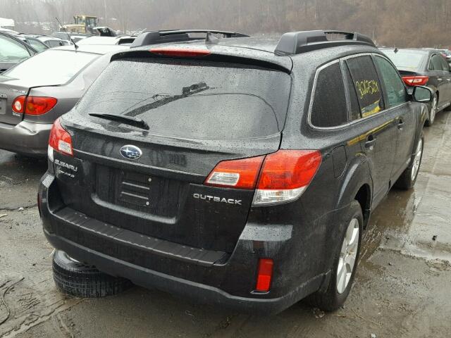 4S4BRBJC9B3318330 - 2011 SUBARU OUTBACK 2. BLACK photo 4