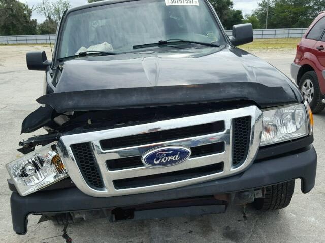 1FTYR10D39PA45133 - 2009 FORD RANGER BLACK photo 9