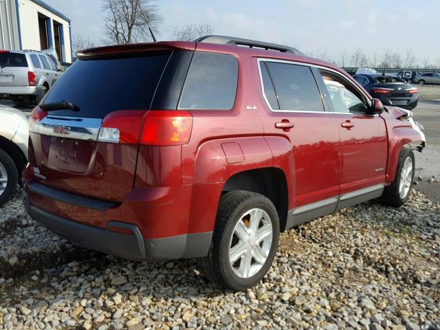 2CTALSECXB6310939 - 2011 GMC TERRAIN SL RED photo 4