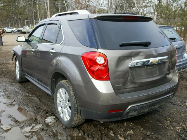 2CNFLNEC6B6429747 - 2011 CHEVROLET EQUINOX LT GRAY photo 3