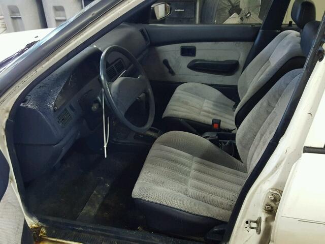 1Y1SK5460MZ038498 - 1991 GEO PRIZM BASE თეთრი ფოტო 5