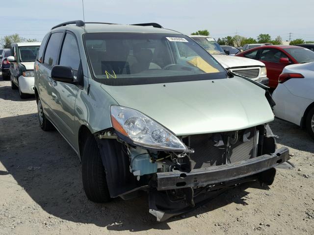 5TDZA23C76S578768 - 2006 TOYOTA SIENNA CE GREEN photo 1