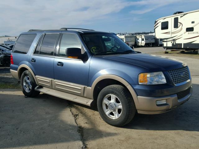 1FMRU17W44LA54591 - 2004 FORD EXPEDITION BLUE photo 1