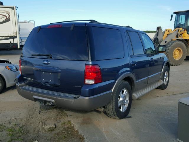 1FMRU17W44LA54591 - 2004 FORD EXPEDITION BLUE photo 4