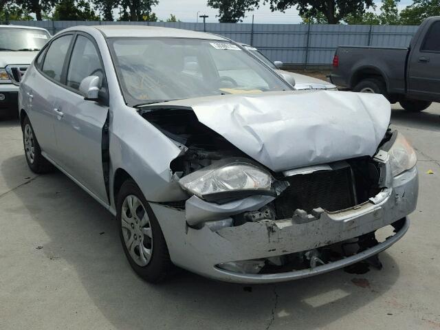 KMHDU4AD7AU835551 - 2010 HYUNDAI ELANTRA BL SILVER photo 1