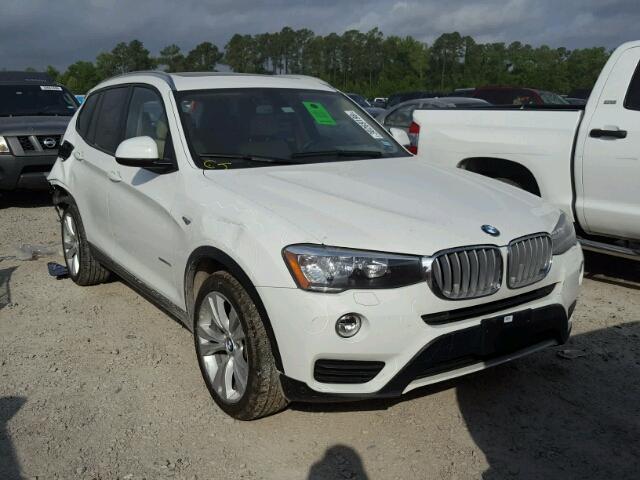 5UXWZ7C50G0R33065 - 2016 BMW X3 SDRIVE2 WHITE photo 1