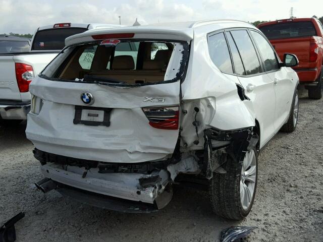 5UXWZ7C50G0R33065 - 2016 BMW X3 SDRIVE2 WHITE photo 4