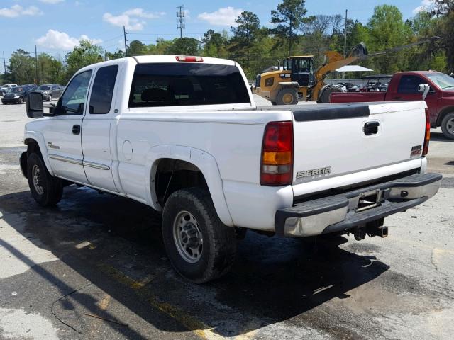 1GTHC29163E366313 - 2003 GMC SIERRA C25 WHITE photo 3