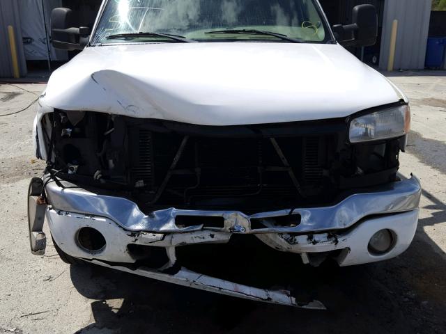 1GTHC29163E366313 - 2003 GMC SIERRA C25 WHITE photo 7