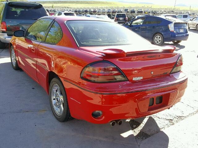 1G2NV12E53C128442 - 2003 PONTIAC GRAND AM RED photo 3