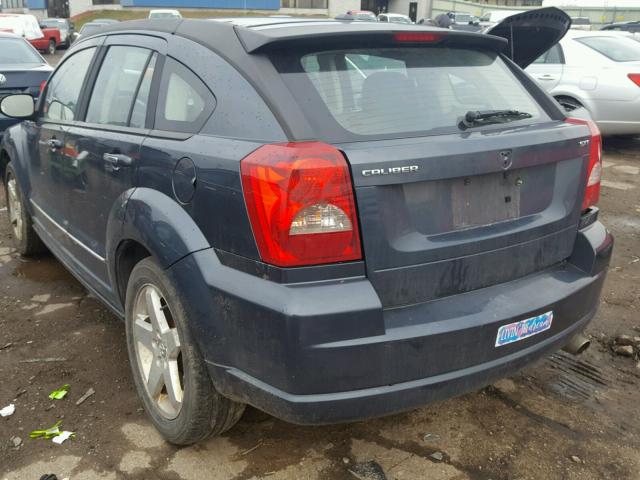 1B3HB78K87D365459 - 2007 DODGE CALIBER R/ GRAY photo 3