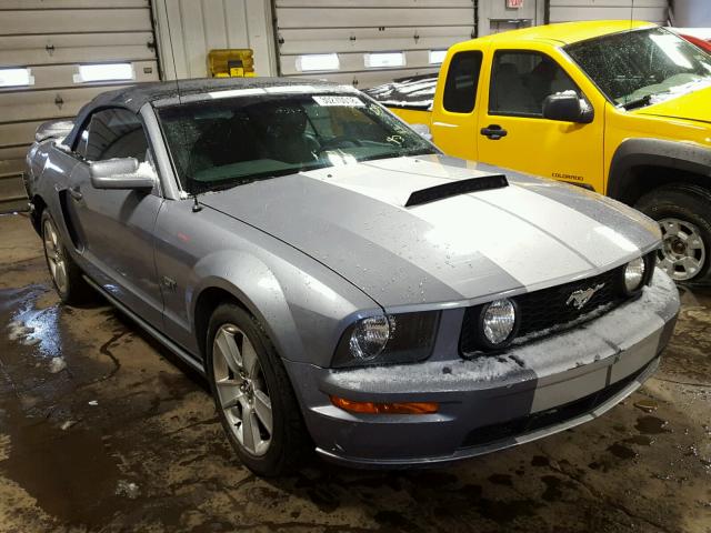 1ZVFT85H165197381 - 2006 FORD MUSTANG GT GRAY photo 1