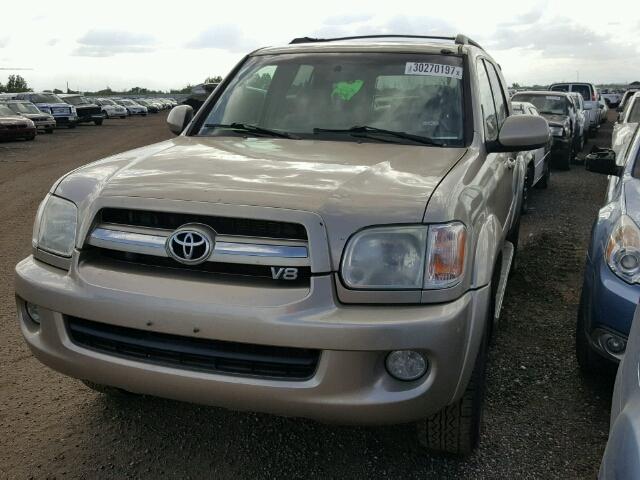 5TDBT48A96S272198 - 2006 TOYOTA SEQUOIA LI GOLD photo 2