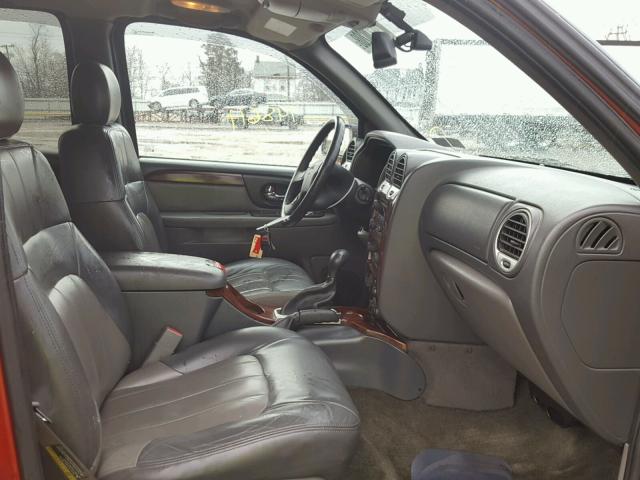 1GKDT13S422112064 - 2002 GMC ENVOY BURGUNDY photo 5