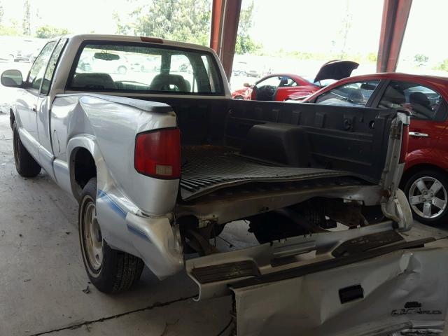 1GTCS19Z5S8530001 - 1995 GMC SONOMA SILVER photo 3