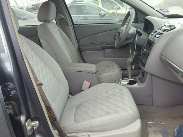 1G1ZT52895F279881 - 2005 CHEVROLET MALIBU LS 灰色 照片 5