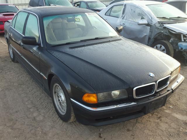 WBAGJ8327VDM00481 - 1997 BMW 740 IL BLACK photo 1