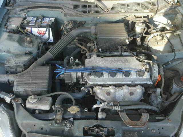 2HGEJ6613YH591777 - 2000 HONDA CIVIC BASE BLUE photo 7