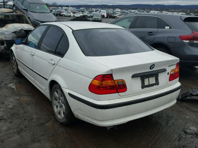 WBAEU334X3PH88016 - 2003 BMW 325 XI WHITE photo 3