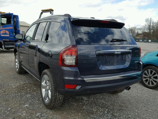 1C4NJCCB6ED652638 - 2014 JEEP COMPASS LI GRAY photo 3