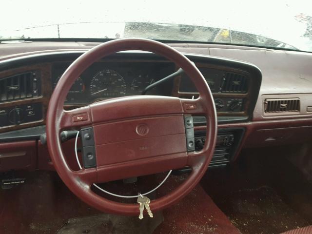 1MECM50U8LG645779 - 1990 MERCURY SABLE GS BROWN photo 9