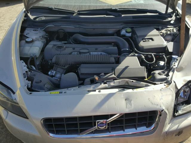 YV1MC67268J041364 - 2008 VOLVO C70 T5 BEIGE photo 7