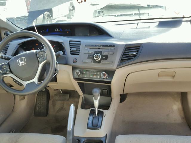 2HGFB2F81CH528922 - 2012 HONDA CIVIC EX BROWN photo 9