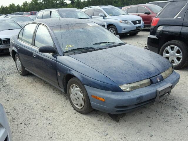 1G8ZF5289XZ132826 - 1999 SATURN SL BLUE photo 1