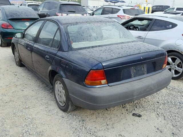 1G8ZF5289XZ132826 - 1999 SATURN SL BLUE photo 3