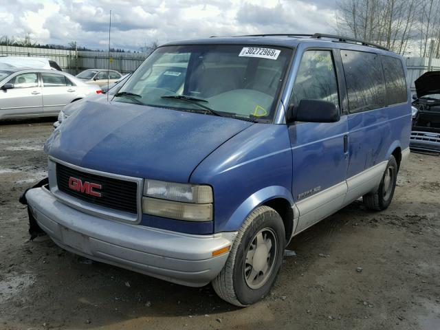 1GKEL19W1VB545795 - 1997 GMC SAFARI XT BLUE photo 2