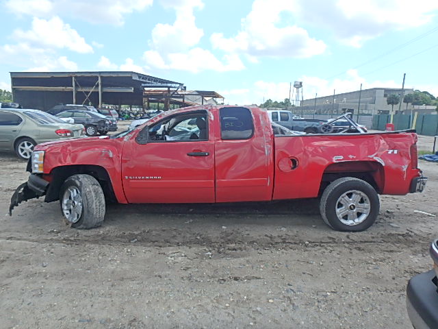 2GCEC19J481236262 - 2008 CHEVROLET SILVERADO RED photo 9