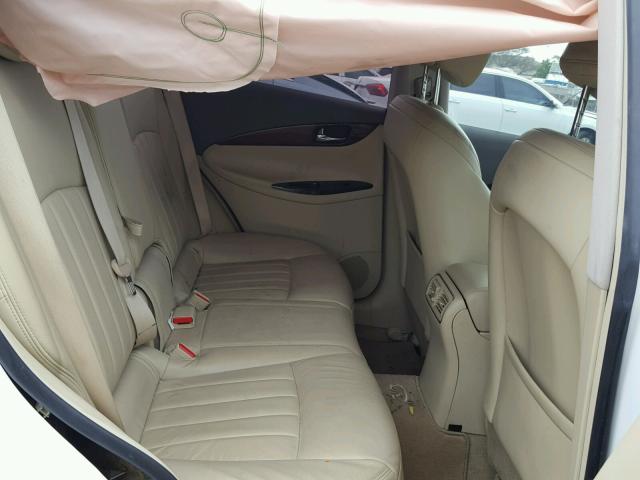 JNKAJ09E99M900108 - 2009 INFINITI EX35 BASE WHITE photo 6