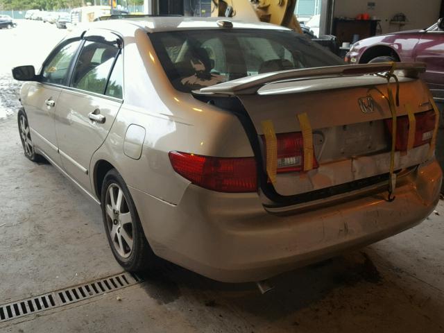 1HGCM665X5A043643 - 2005 HONDA ACCORD EX GOLD photo 3