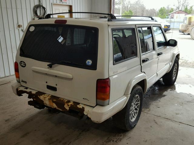 1J4FJ78S1WL247177 - 1998 JEEP CHEROKEE L WHITE photo 4