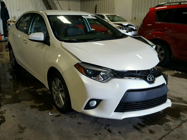 5YFBPRHE9EP059845 - 2014 TOYOTA COROLLA EC WHITE photo 1