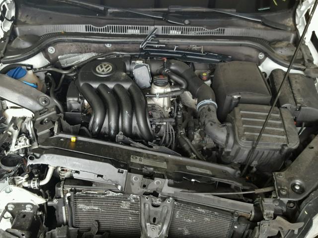 3VW2K7AJ0EM324702 - 2014 VOLKSWAGEN JETTA BASE 白色 照片 7