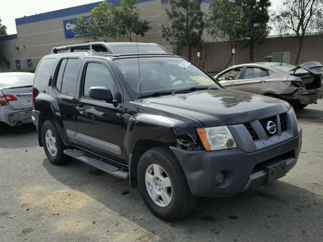 5N1AN08U95C655627 - 2005 NISSAN XTERRA OFF BLACK photo 1