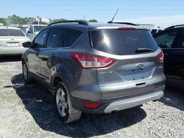 1FMCU0GXXEUD08485 - 2014 FORD ESCAPE SE GRAY photo 3