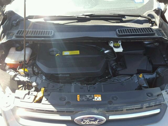 1FMCU0GXXEUD08485 - 2014 FORD ESCAPE SE GRAY photo 7