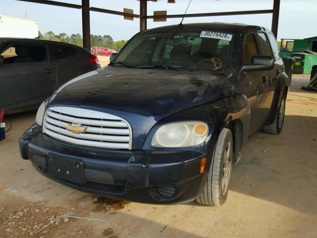 3GNDA13D88S652539 - 2008 CHEVROLET HHR LS BLUE photo 2