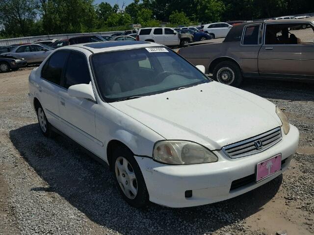 1HGEJ8645XL046445 - 1999 HONDA CIVIC EX თეთრი ფოტო 1