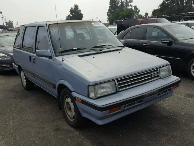 JN1HM05SXGX027759 - 1986 NISSAN STANZA BLUE photo 1