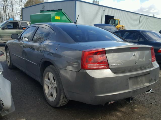 2B3LA53H98H265288 - 2008 DODGE CHARGER R/ BROWN photo 3