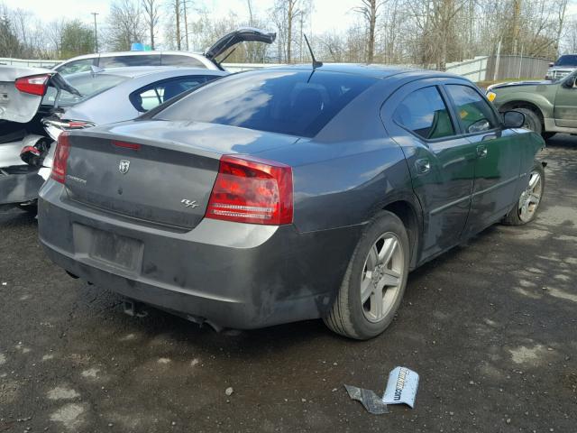 2B3LA53H98H265288 - 2008 DODGE CHARGER R/ BROWN photo 4