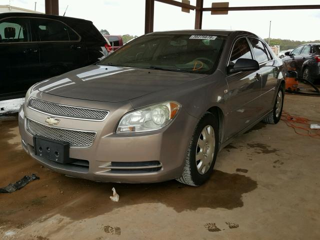 1G1ZG57B88F233553 - 2008 CHEVROLET MALIBU LS Qızıl foto 2