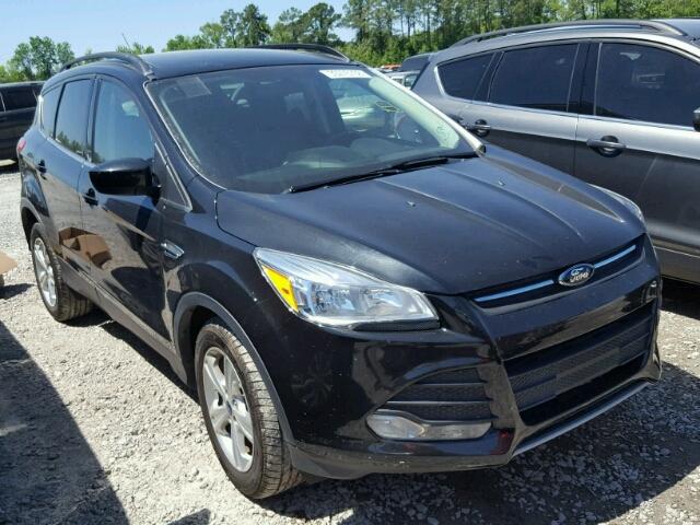 1FMCU0GX0EUD31130 - 2014 FORD ESCAPE SE BLACK photo 1