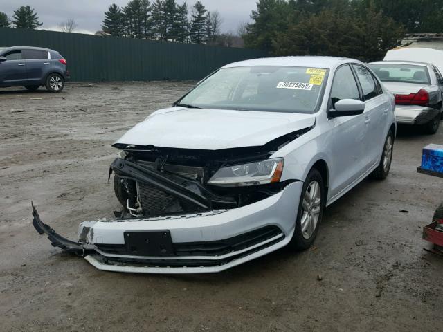 3VW2B7AJXHM323139 - 2017 VOLKSWAGEN JETTA S WHITE photo 2