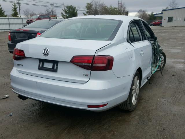 3VW2B7AJXHM323139 - 2017 VOLKSWAGEN JETTA S WHITE photo 4